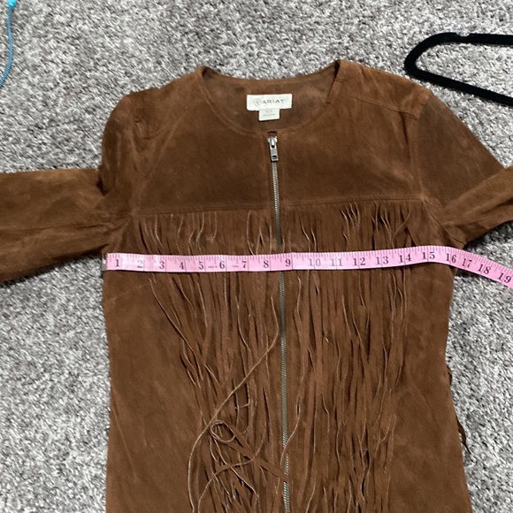 ARIAT Fringe jacket NWOT small - Picture 9 of 9